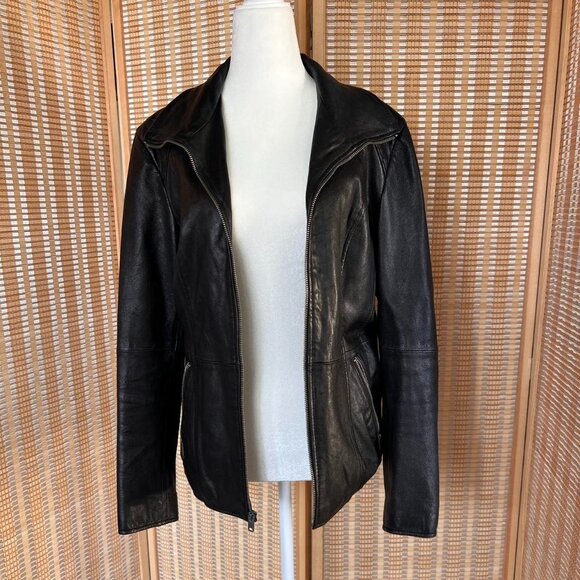 Andrew Marc leather jacket - Picture 1 of 6